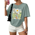 WIHOLL Oversized Tshirts for Women Summer Crew Neck Short Sleeve Graphic Tees Casual Loose Fit Workout Tops 2026