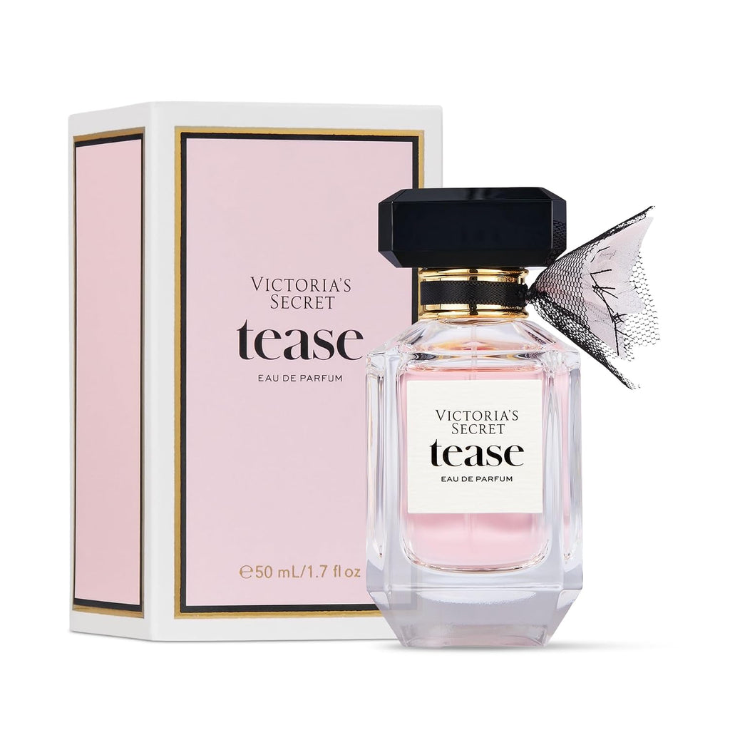Victoria's Secret Tease Eau de Parfum, Notes of White Gardenia, Anjou Pear & Black Vanilla, Perfumes for Women (1.7 oz)
