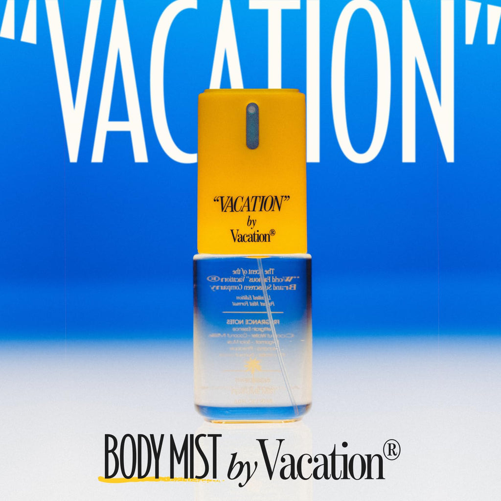 VACATION Body Mist and Perfume for Women, 3 Fluid Ounces - Coconut and Banana Beach Body Spray, Summer Fragrance, Layerable Eau de Toilette, Travel Size