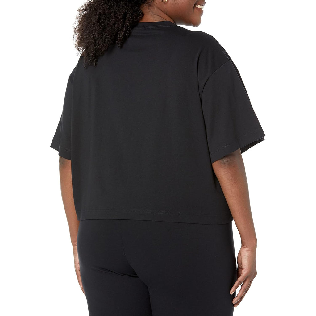 Amazon Essentials Women's Organic Cotton Drop Shoulder Relaxed Boxy Short-Sleeve T-Shirt (Available in Plus Size)