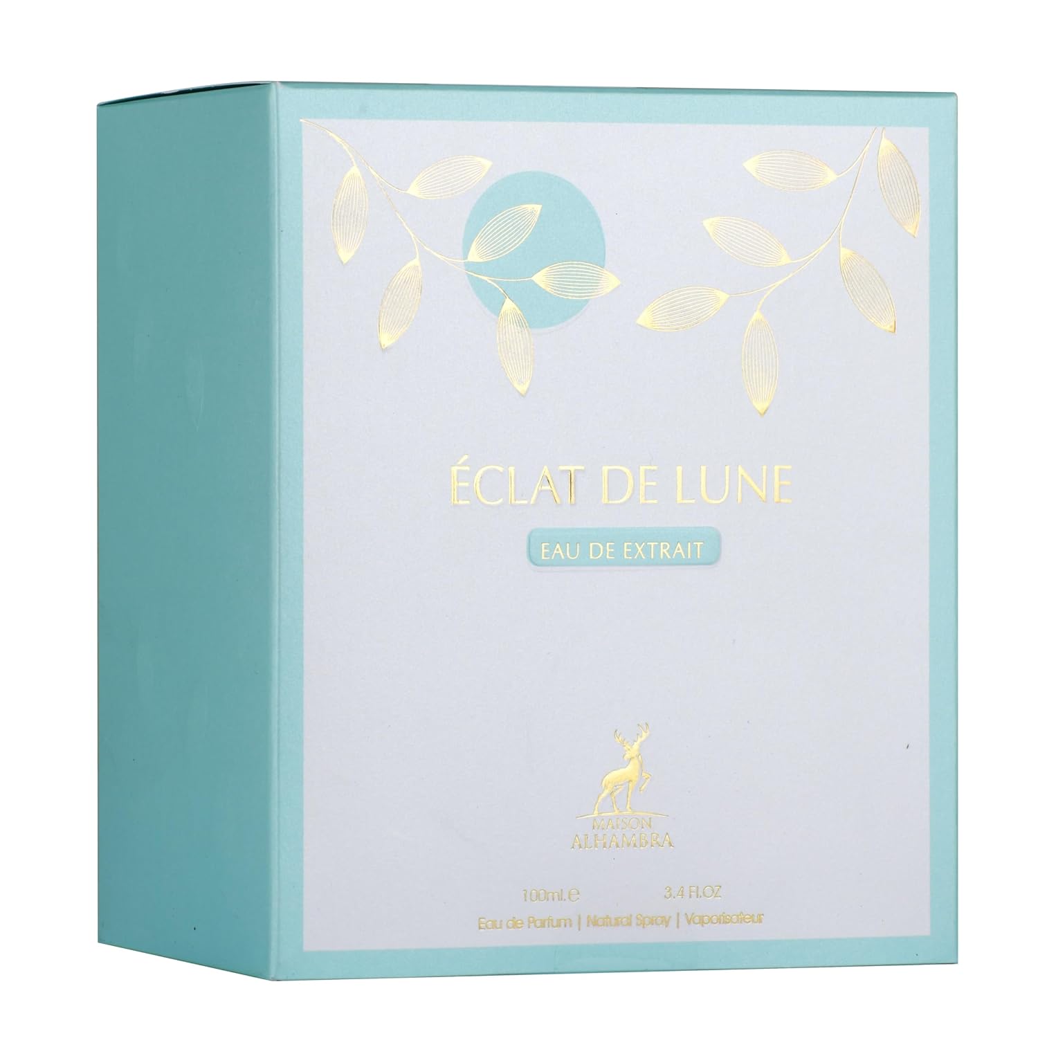 Maison Alhambra Eclat De Lune for Women Eau de Parfum Spray, 3.4 Ounce / 100 ml
