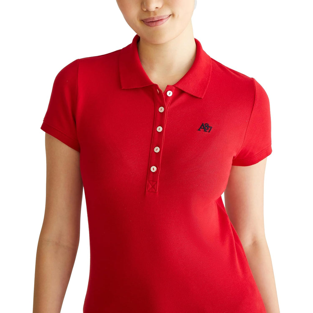 Aeropostale Women's Aero Solid A87 Polo