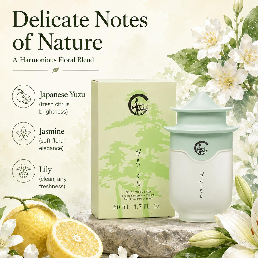 AVON Haiku Eau de Parfum for Women – Nature Inspired Women’s Fragrances – Fresh Green Floral Long Lasting Perfumes for Women with Japanese Yuzu – 1.7 fl oz Womens Signature Perfume for Daily Zen Wear