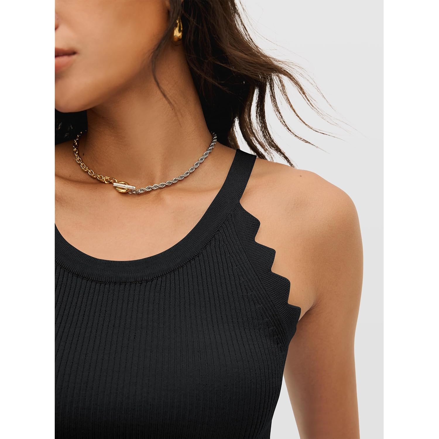ANRABESS Womens Camisole Tank Tops Sleeveless Cami Sweater Spaghetti Strap Ribbed Shirts 2026 Summer Beach Vacation Clothes
