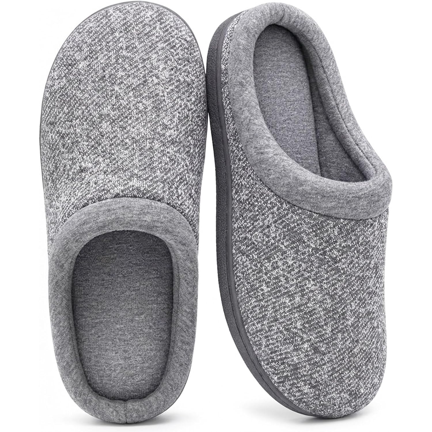 Women's Slippers Knit Grey