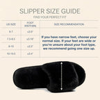 Women's Slippers Fluffy Black