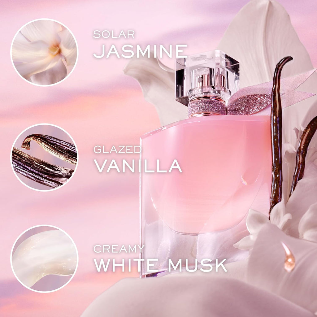 Lancôme La Vie Est Belle La Vie Vanille Nude Eau de Parfum - Long Lasting Fragrance with Notes of Solar Jasmine, Glazed Bourbon Vanilla, White Musk - Floral & Sweet Women's Perfume