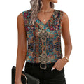 Zeagoo Women's Silk Satin Tank Tops V Neck Casual Camisoles Sleeveless Business Work Blouses Dressy Summer Shirts