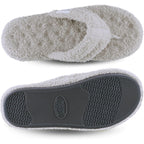 Women's Slippers Plush Light Grey