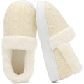 Women's Slippers Fuzzy Beige
