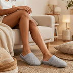 Women's Slippers Unisex Grey