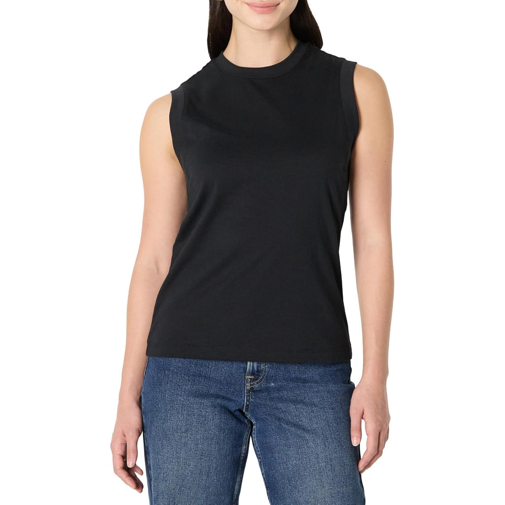 Amazon Essentials Women's Relaxed-Fit Cotton Muscle Tee