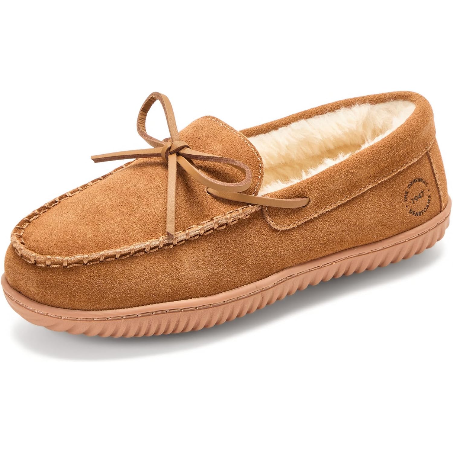 Women's Slippers Suede Chestnut