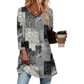 Women's Leggings Fit Plus Tunic Top Floral