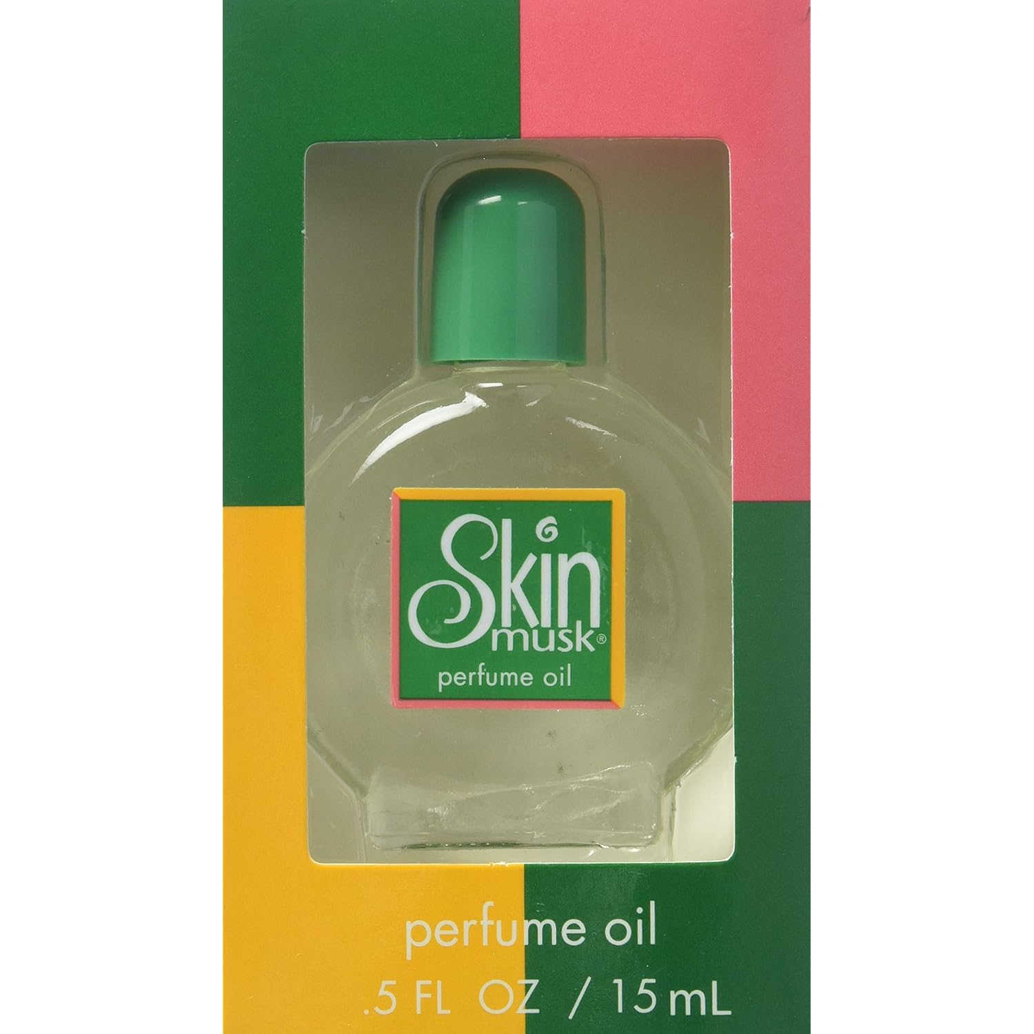 Parfums De Coeur SKIN MUSK (Original Long Lasting Formula) Perfume Oil by Parfums de Coeur (formerly by Bonne Bell), 0.50 fl oz