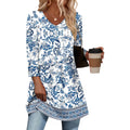 Women's Leggings Fit Plus Tunic Top Floral