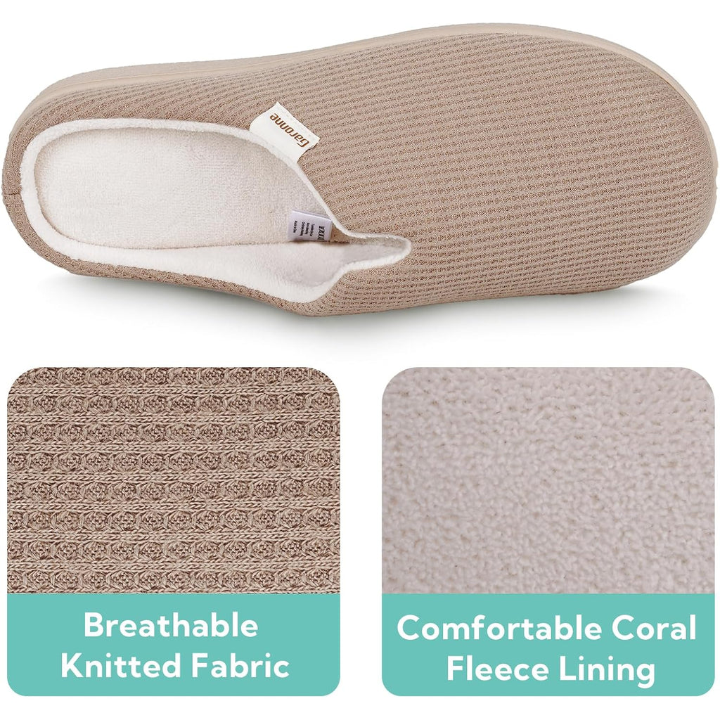 Women's Slippers V-Neck Wheat