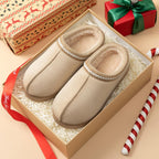 Women's Slippers Suede Beige