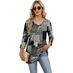 Women's Leggings Fit Plus Tunic Top Floral