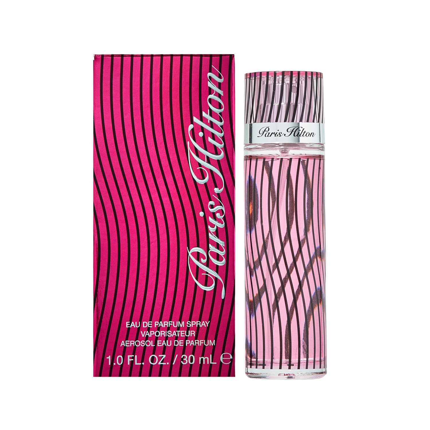 Paris Hilton Eau De Parfum Spray Perfume for Women | Feminine, Fruity and Flirtatious | Notes of Apple, Juicy Peach, Jasmine and Musk | 1 Fl Oz