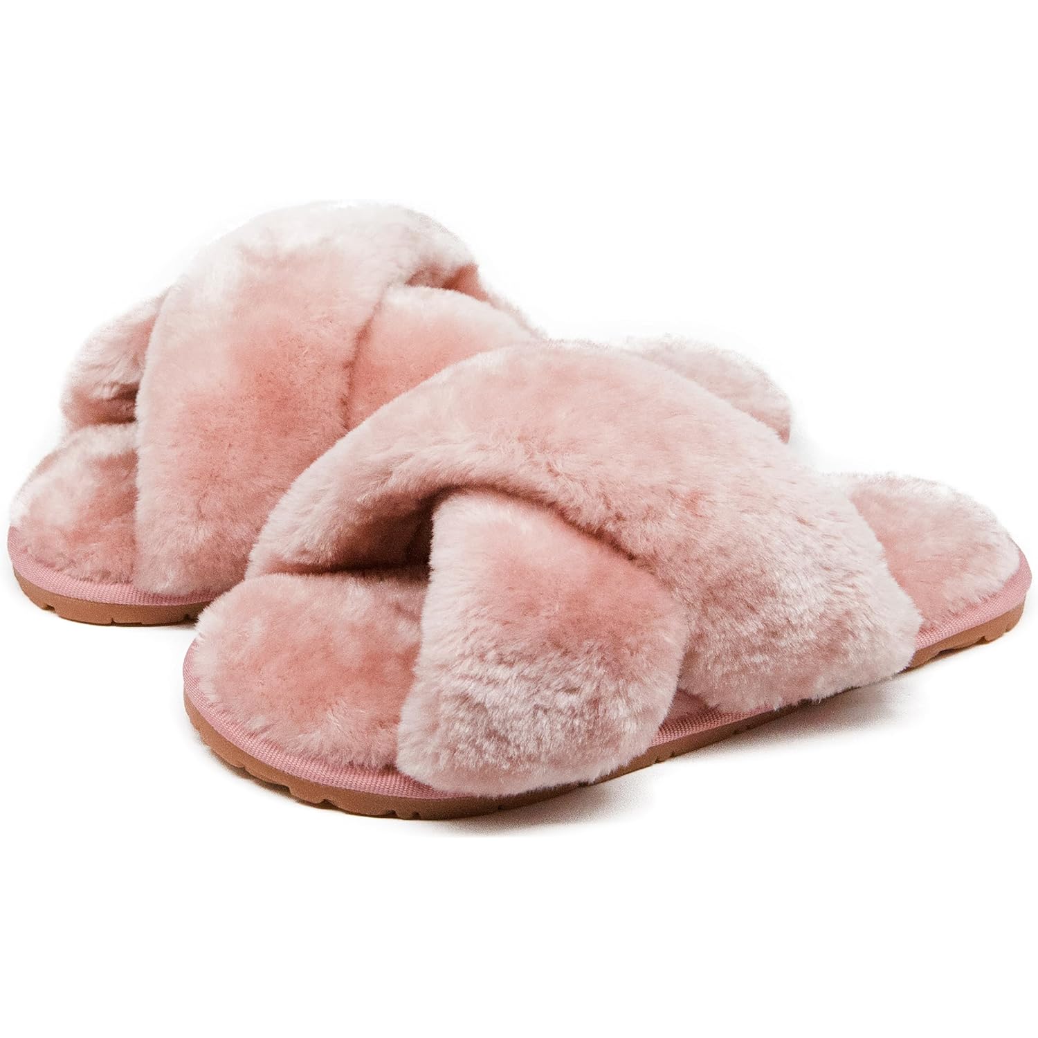 Women's Slippers Plush Pink