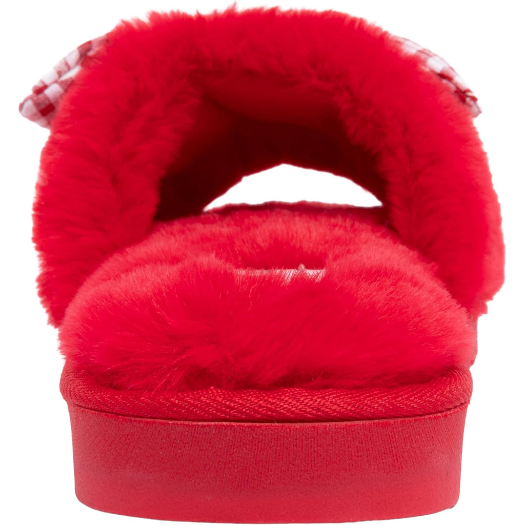 Women's Slippers Slide Red-hedwig