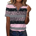 Zeagoo Womens Summer Tops Casual Short Sleeve V Neck Shirts Business Dressy Work Blouses