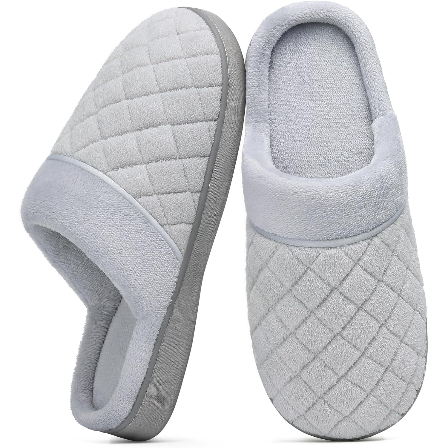 Women's Slippers Unisex Grey