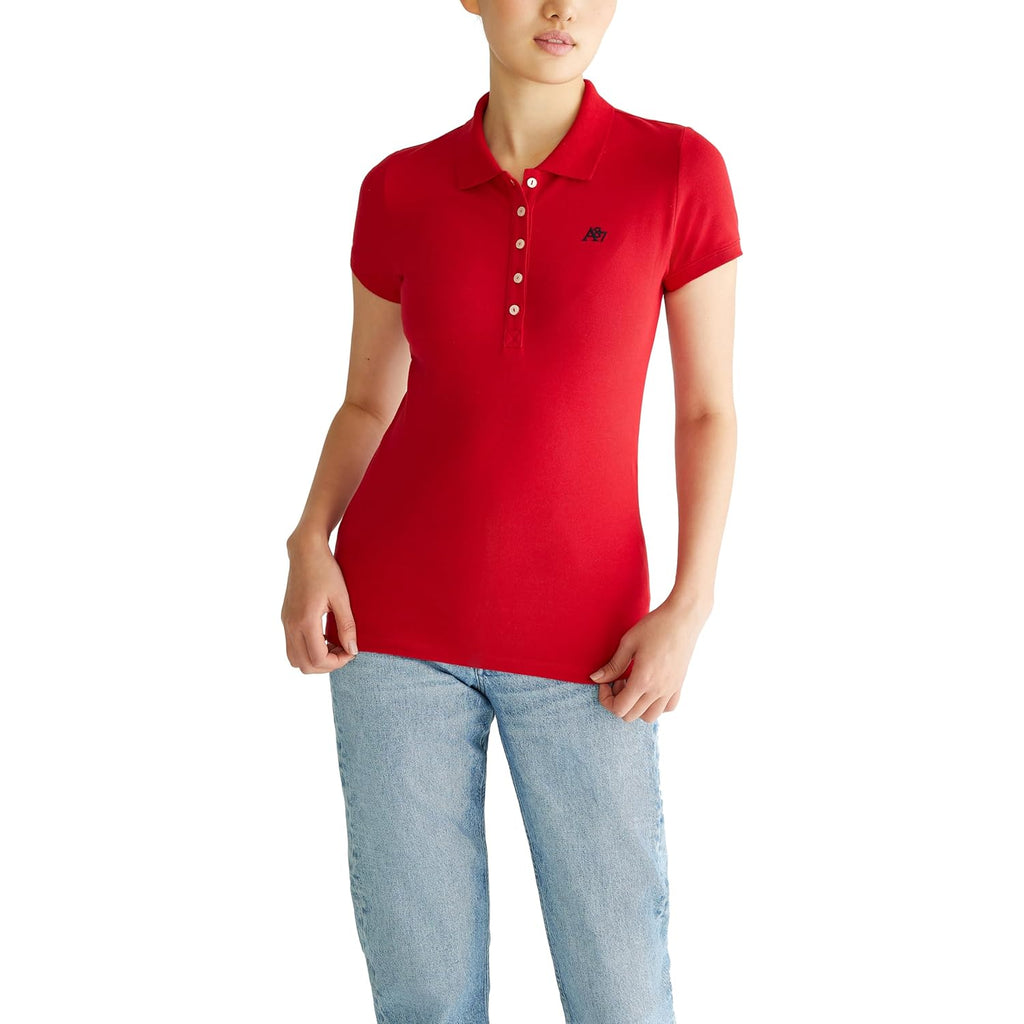 Aeropostale Women's Aero Solid A87 Polo