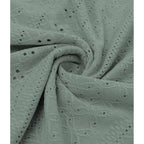 Women's Flowy Scoop Neck Tunic Top Grayish Green