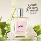 philosophy amazing grace perfume- clean & floral women's perfume - with notes of bergamot, muguet & musk - long lasting fragrance