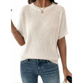 Women's Lightweight V-Neck Tunic Top White