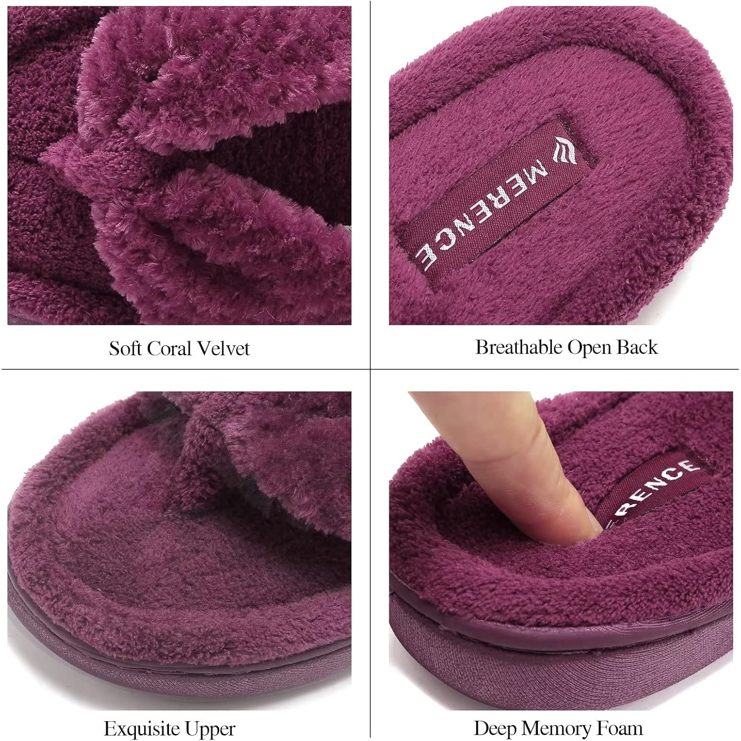 Women's Slippers Spa 1.purple