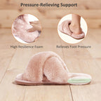 Women's Slippers Plush Pink