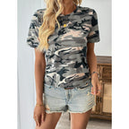 EVALESS Womens Summer Tops Casual Graphic Tees Crewneck Short Sleeve Shirts Spring 2026 Fashion T Shirts