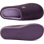 Women's Slippers Two-Tone Eggplant