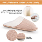 Women's Slippers Knit Beige
