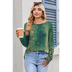 Zeagoo Womens Tunic Tops to Wear with Leggings Long Sleeve Crew Neck Thumb Hole Shirts Loose Tshirts Fall Clothes