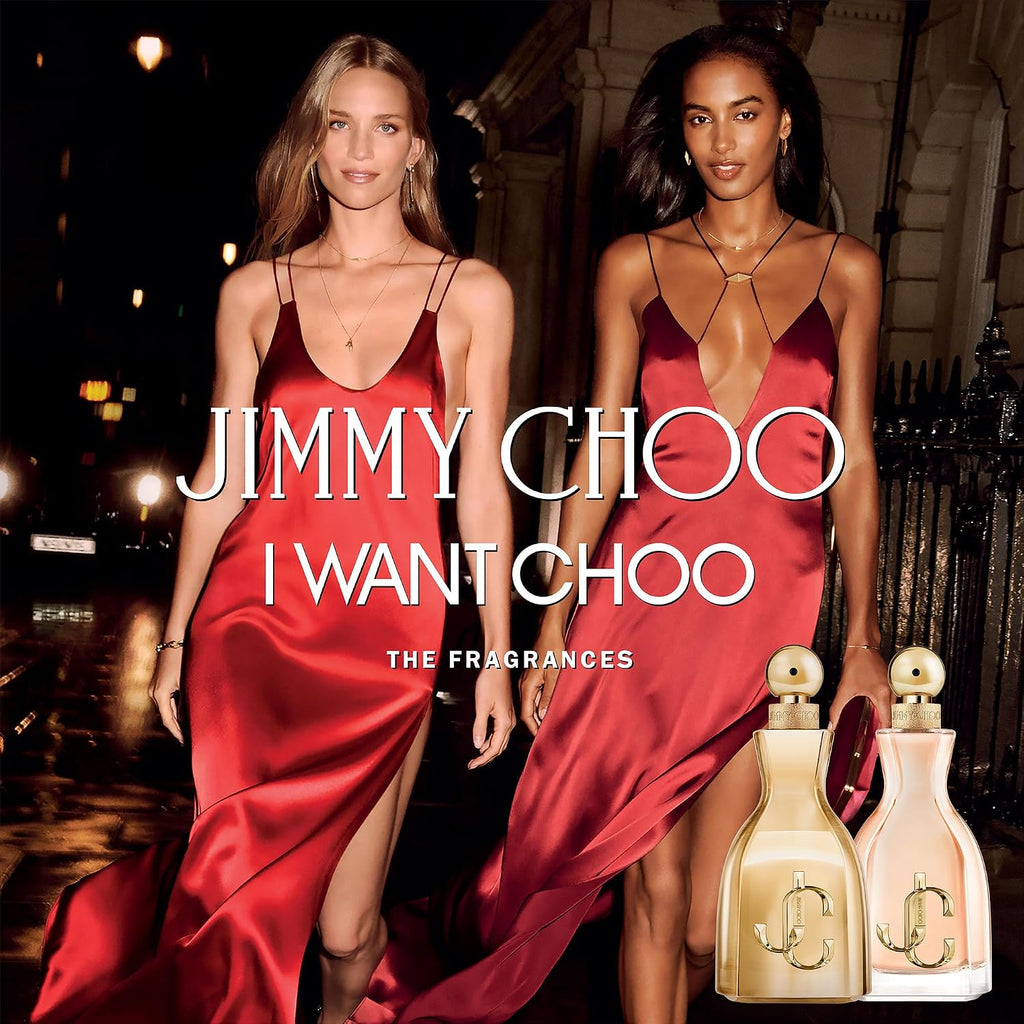 JIMMY CHOO - I Want Choo Eau de Parfum - Women's Fragrance - Floral Gourmand Woody - With notes of Mandarine Juice, Red Spider Lily & Vanilla