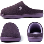 Women's Slippers Two-Tone Eggplant
