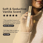 Lavanila Pure Vanilla Perfume for Women, Travel Size Roller 0.32 Fl Oz – Clean Vanilla Perfume, Long Lasting Women’s Eau de Parfum with Madagascar Vanilla – Natural Fragrance, Women’s Fragrances