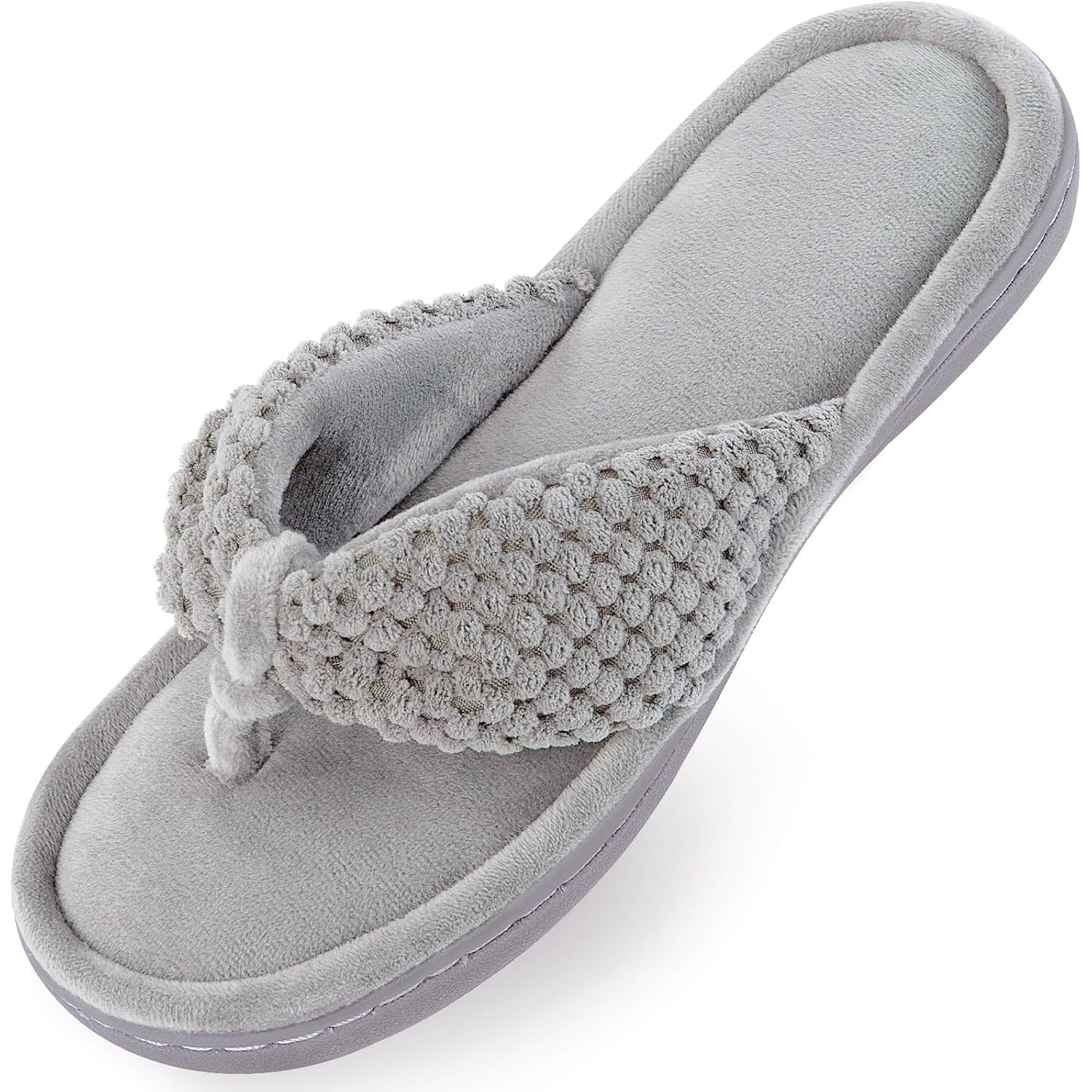 Women's Slippers Thong Grey