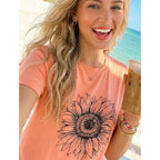 T Shirts for Women Graphic Short Sleeve Tees Summer Crewneck Loose Tops 2026