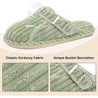Women's Slippers Adjustable Light Green