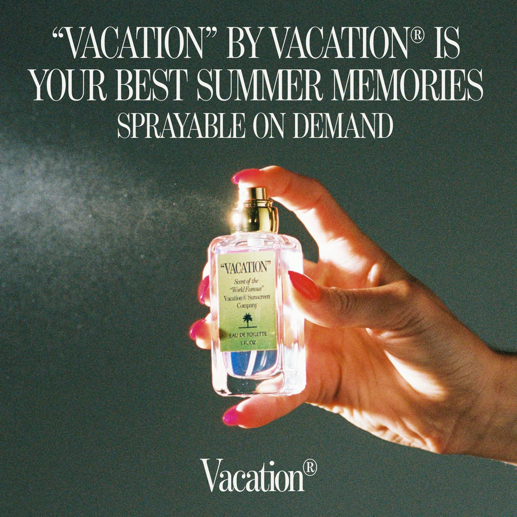Vacation by Vacation Eau de Toilette Perfume for Women, 1 Fluid Ounce - Beach Coconut Summer Fragrance, Travel Size Spray