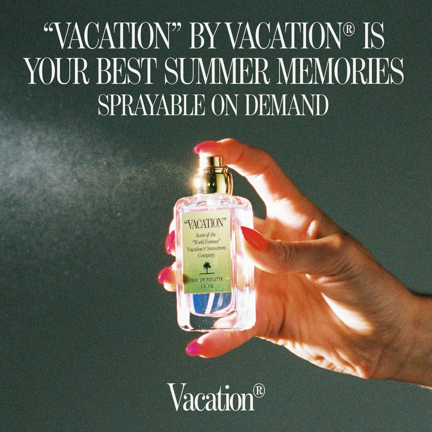 Vacation by Vacation Eau de Toilette Perfume for Women, 1 Fluid Ounce - Beach Coconut Summer Fragrance, Travel Size Spray