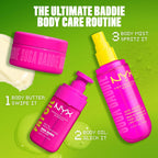 NYX PROFESSIONAL MAKEUP Fat Oil Fragrance Mist Perfume, Suga Baddie Vanilla & Whipped Cream Scent, Long Lasting Hair & Body Spray with Musk, Vegan & Cruelty Free, 2.7 fl oz