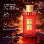 Rouge Essence Luxe Eau De Perfume - 8+ Hours Long-Lasting Fragrance with Vibrant Saffron, Warm Amber, Woody Accords & Creamy Almond Notes100ml