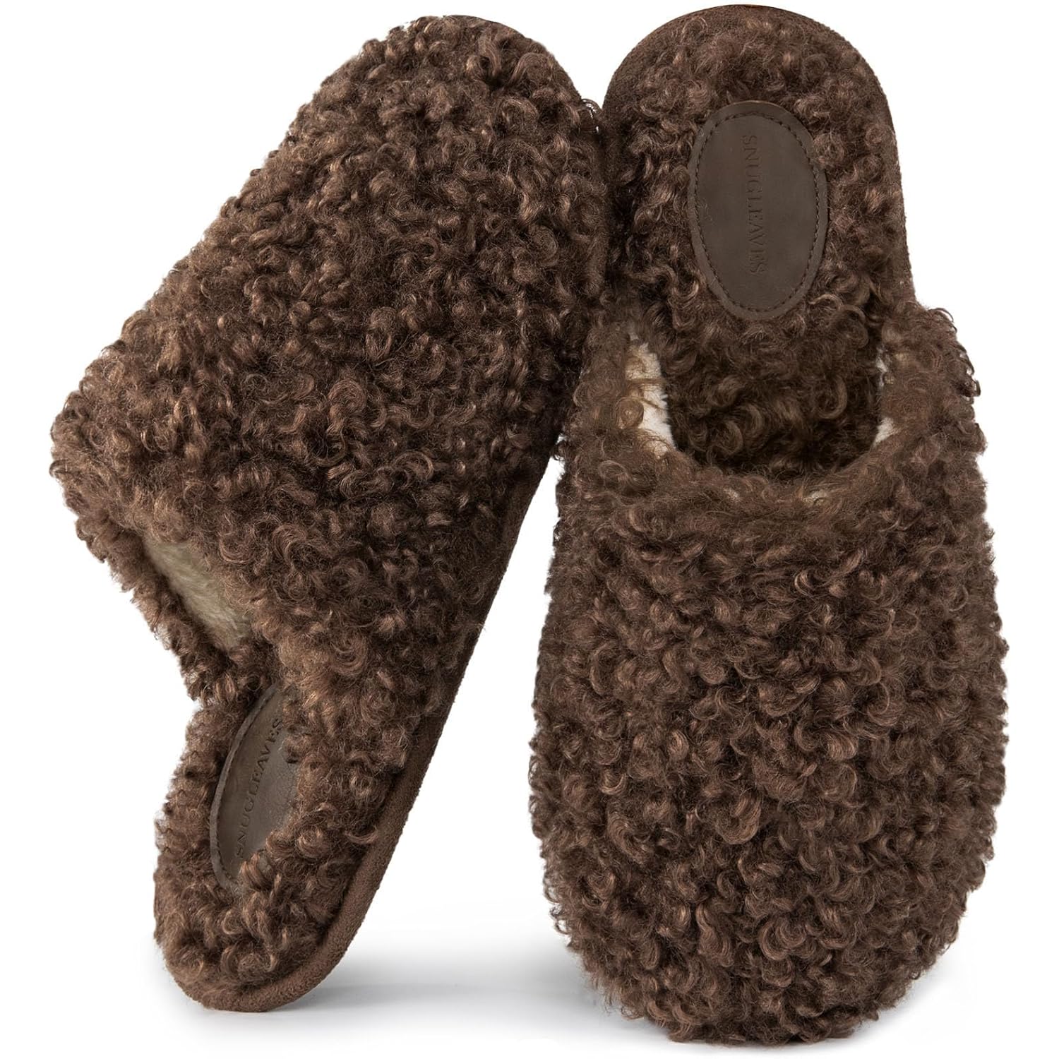 Women's Slippers Scuff Nutty Mocha