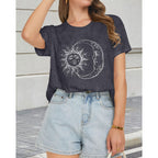 T Shirts for Women Summer Short Sleeve Crewneck Casual Cute Graphic Basic Tees Tops 2026
